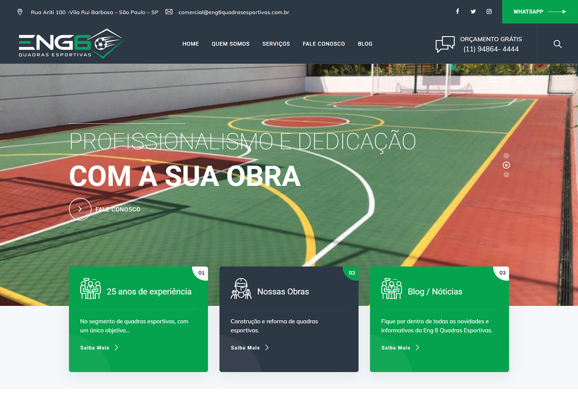 ENG6 Quadras Esportivas