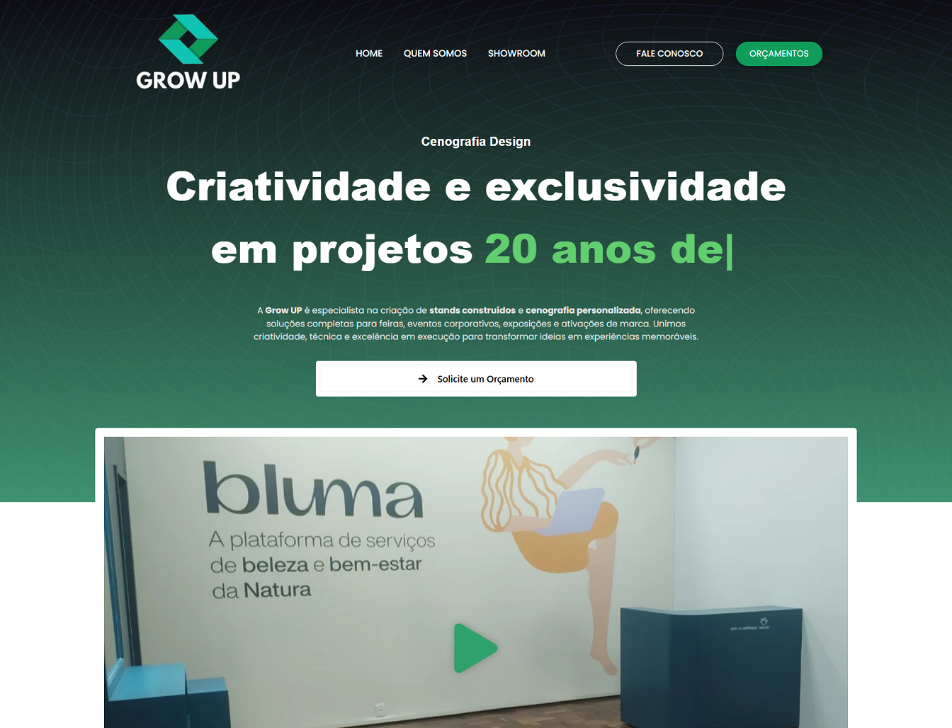 Grow Up Cenografia